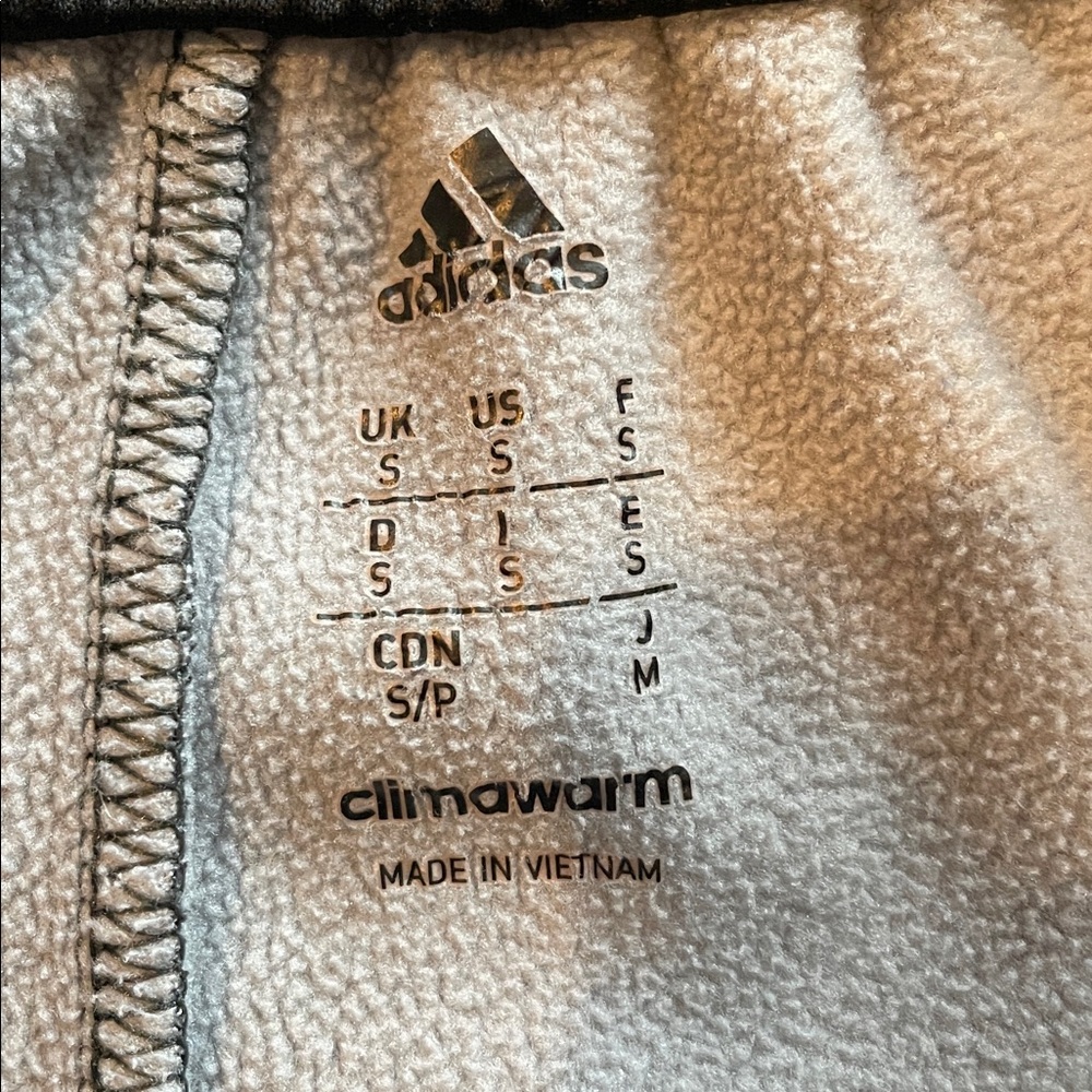 Adidas Women’s Small Charcoal Sweatpants with Black Stripes - Picture 4 of 10